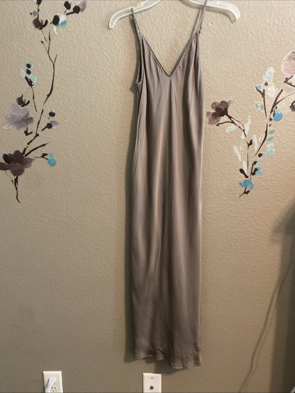 velvet by graham spencer Poppy Satin Slip Dress S dress Glam Y2K